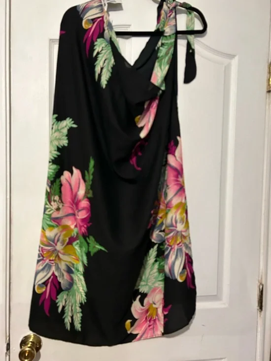 NWT Walter Baker Corsica Magnolia sarong one size - Picture 9 of 16